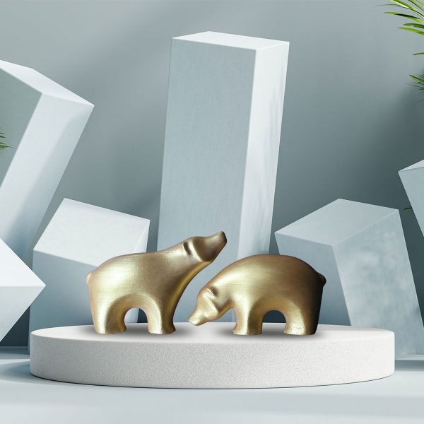 Dekoratif Golden Bear