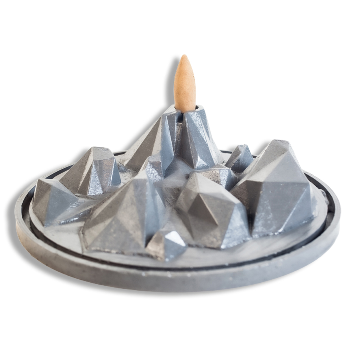Sis Vadisi Geri Akış Tütsüsü Siyah - Backflow Incense Burner