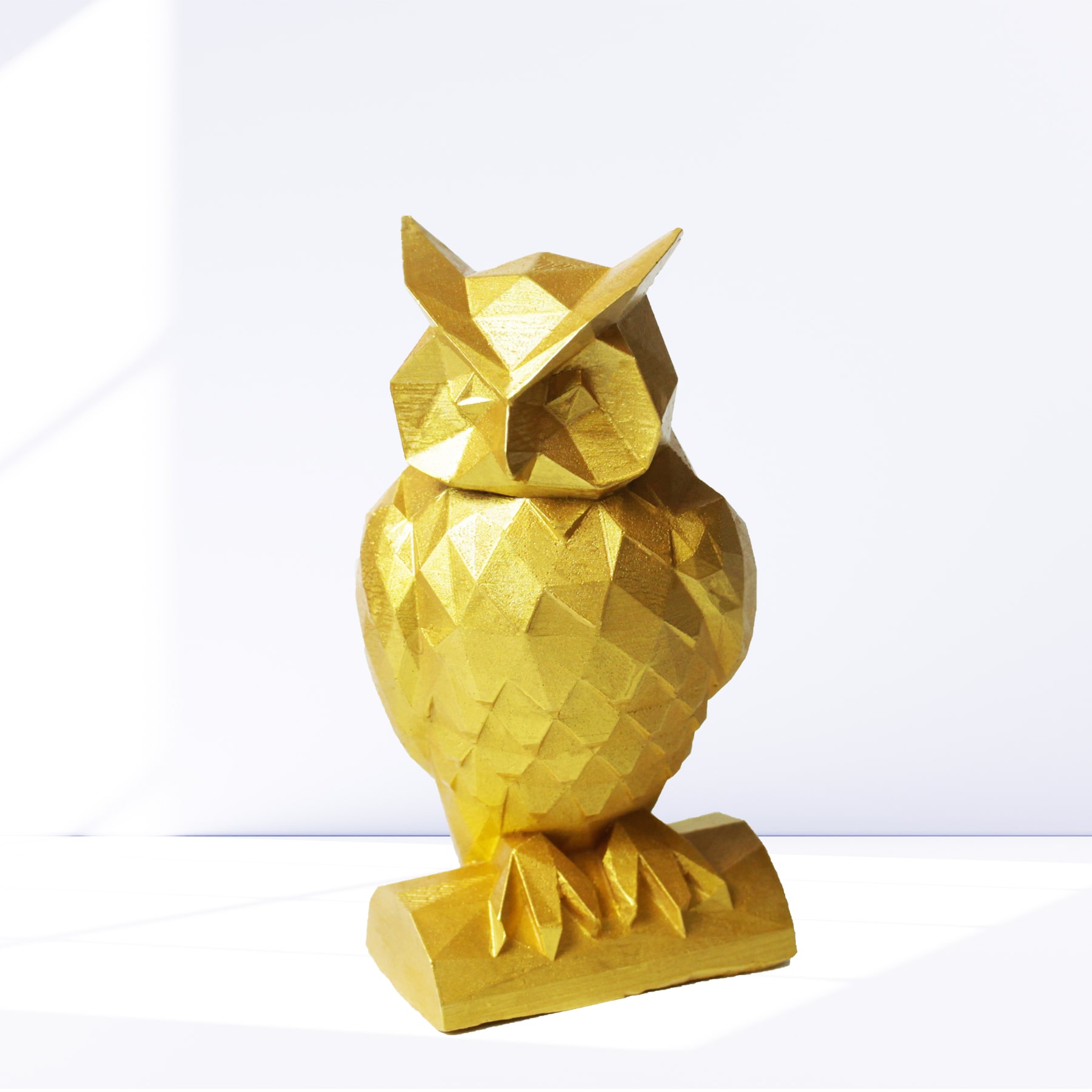 Owl Gold Baykuş Dekoratif Biblo Aksesuar - Görsel 2