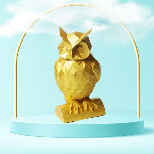 Owl Gold Baykuş Dekoratif Biblo Aksesuar