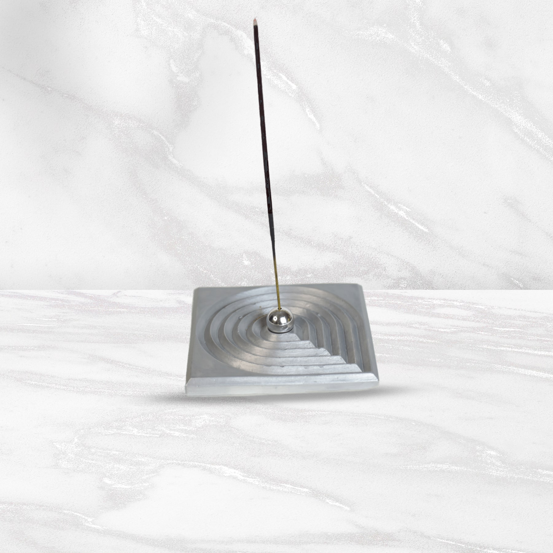Auro Gümüş Dekoratif Elegant Tütsülük